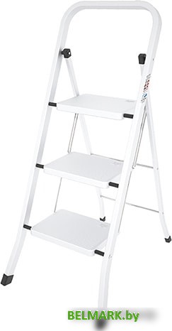 Лестница-стремянка Colombo Factotum 3 Steel G110L03W (3 ступени) - фото