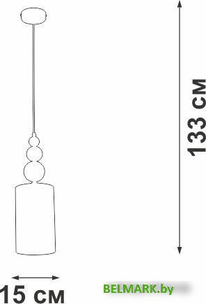 Подвесная люстра Vitaluce V2995-0/1S - фото2