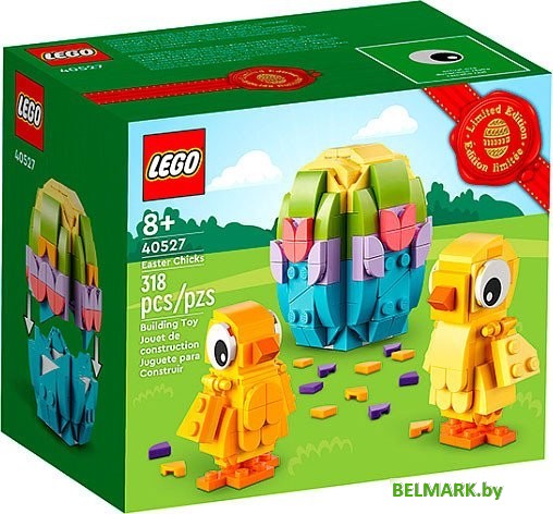 Конструктор LEGO 40527 Пасхальные цыплята - фото