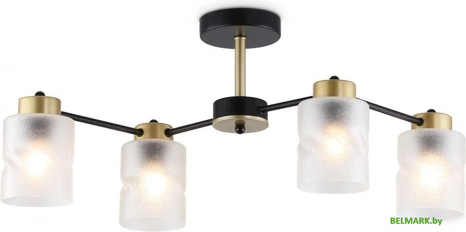 Подвесная люстра Ambrella TR303324/4 BK/GD (черный/золото) - фото