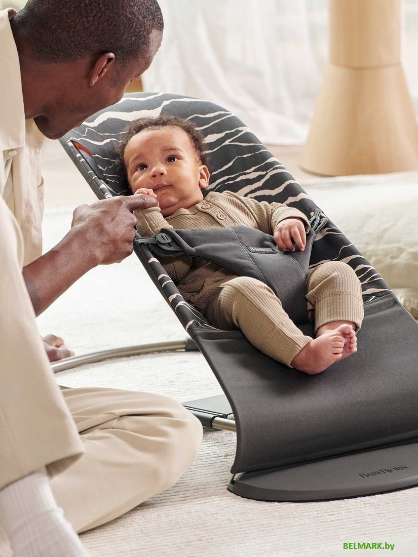 Шезлонг BabyBjorn Bliss Cotton 0060.27 - фото2