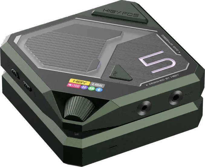 Настольный усилитель HiBy FD5 (зеленый) - фото