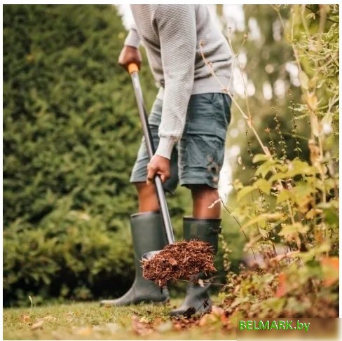 Лопата совковая Fiskars Solid 1066720 - фото2