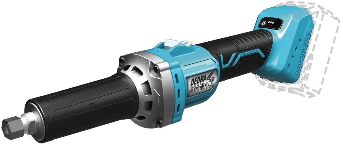 Прямошлифовальная машина Dedra DED7165 (без АКБ) - фото