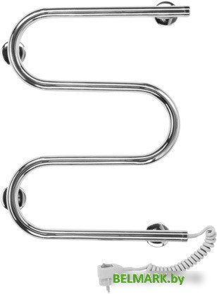 Полотенцесушитель TERMINUS Электро М-образный 26.9 ПС 500х500 (хром) - фото