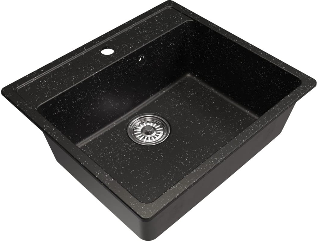 Кухонная мойка Mixline ML-GM15 551914 (черный) - фото2
