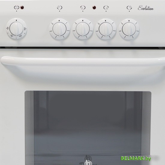 Кухонная плита De luxe 5004.12э (белый) - фото2