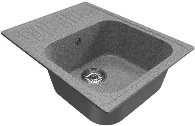 Кухонная мойка Mixline ML-GM18 551971 (темно-серый) - фото2