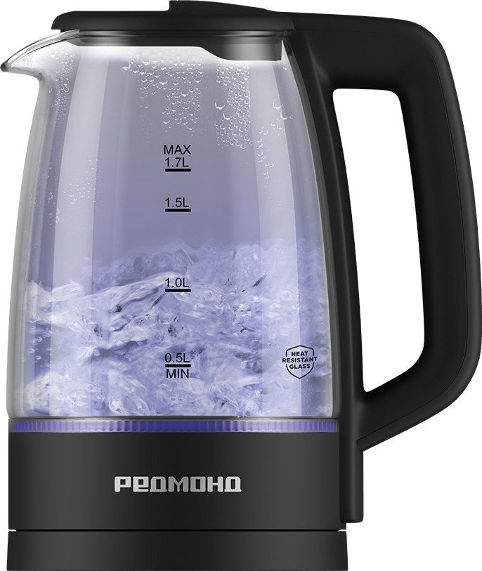 Электрический чайник Redmond (Редмонд) KG270 (черный) - фото2