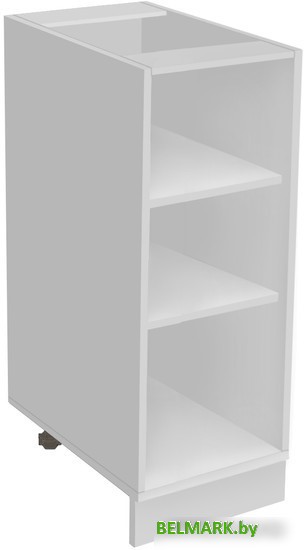 Шкаф напольный Артём-Мебель 300мм СН-114.142 (ДСП серый) - фото