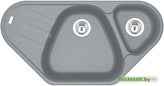 Кухонная мойка Franke Antea AZG 661-E (серый) - фото
