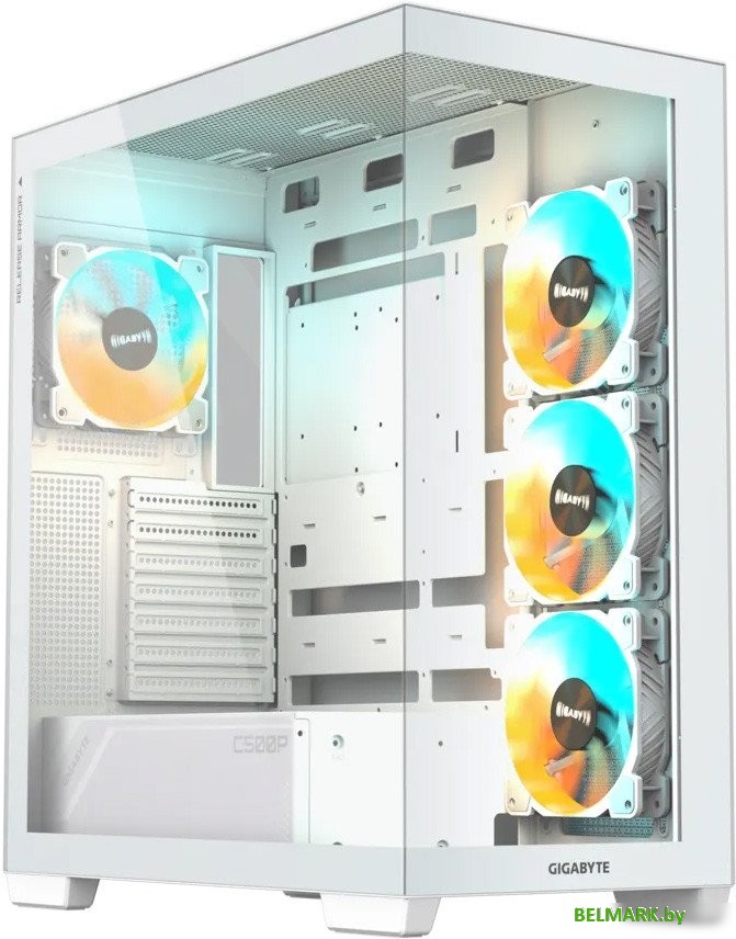 Корпус Gigabyte C500 Panoramic Stealth Ice (белый) - фото
