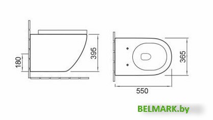 Унитаз подвесной SantiLine SL-5002MM - фото2