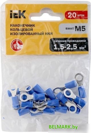 Наконечник для кабеля IEK НКИ2-5 UNL20-4-D25-4-5 (20 шт) - фото2