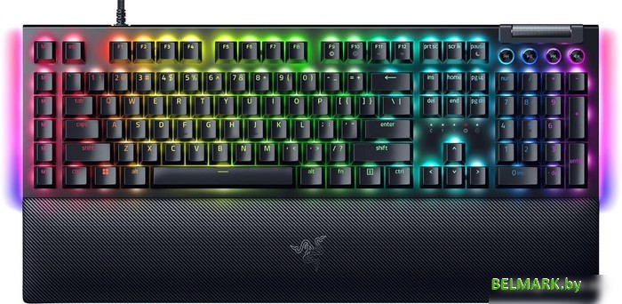 Клавиатура Razer BlackWidow V4 (Razer Green, нет кириллицы) - фото
