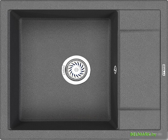 Кухонная мойка Granula GR-6002 (графит) - фото