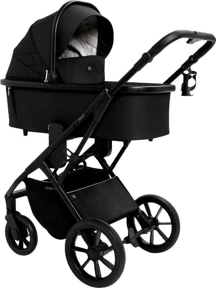Универсальная коляска Sweet Baby Porto 2в1 (черный) - фото