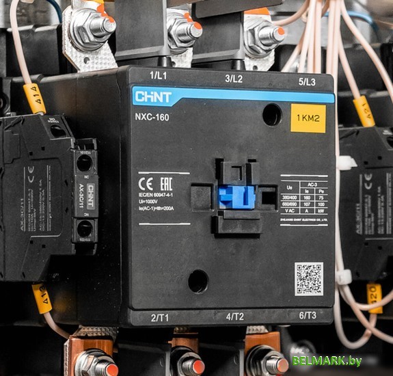 Контактор Chint NXC-50 50A 220В/АС3 1НО+1НЗ 50Гц 836788 - фото2