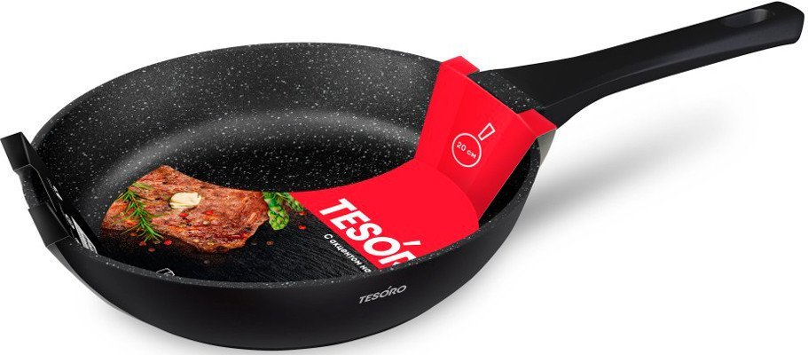 Сковорода Tesoro Florence Induction total dark TF16289tdi - фото