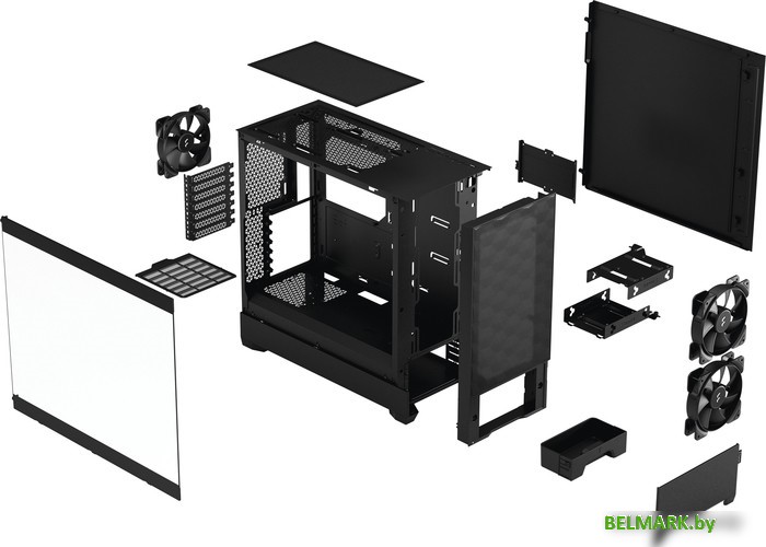 Корпус Fractal Design Pop Air Black TG Clear Tint FD-C-POA1A-02 - фото2