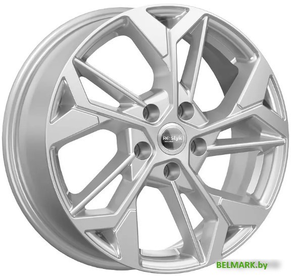 Литые диски K&K КС1062 17x6.5" 5x108мм DIA 65.1мм ET 43мм сильвер - фото