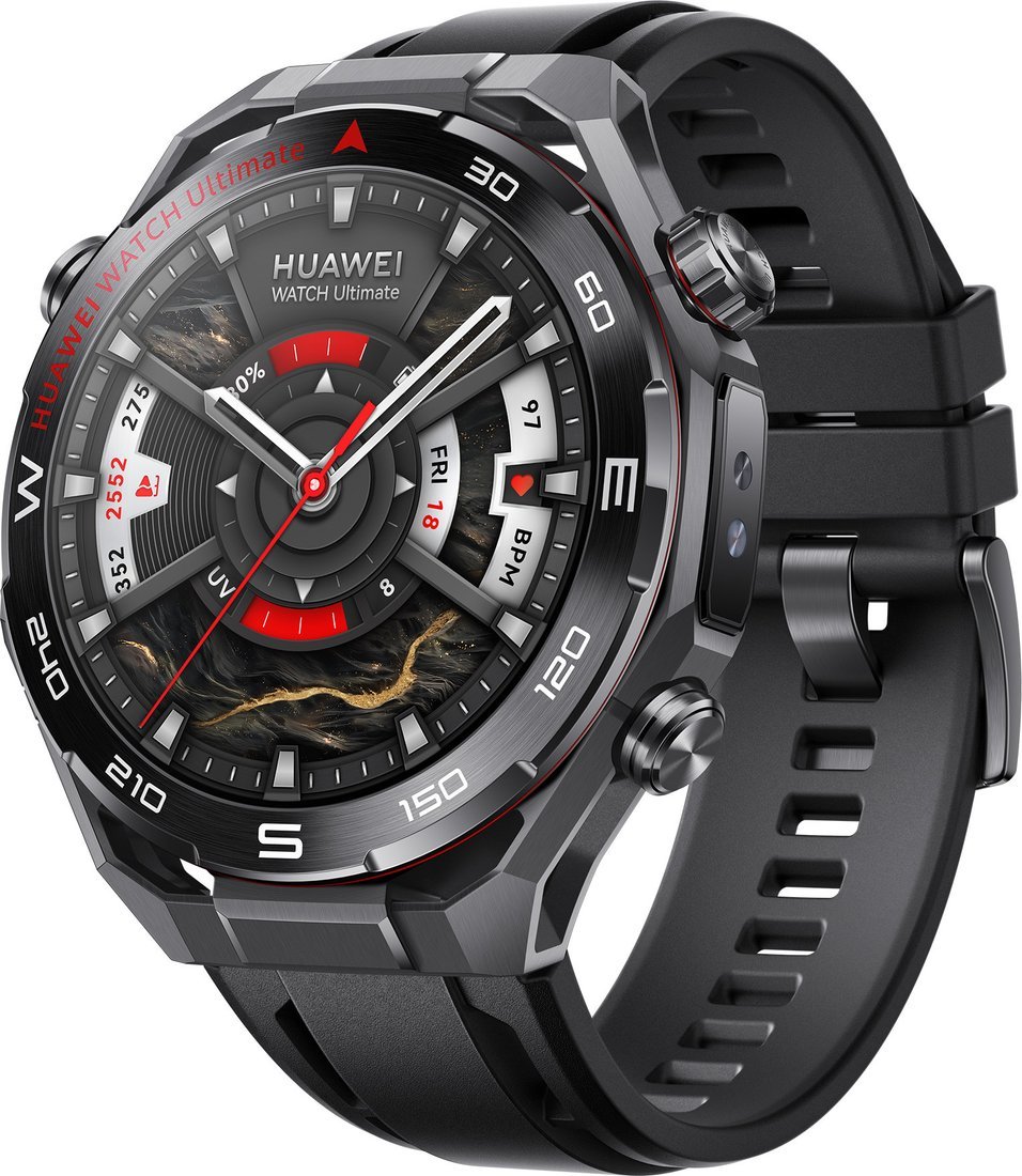 Умные часы Huawei Watch Ultimate 2 (черный) - фото