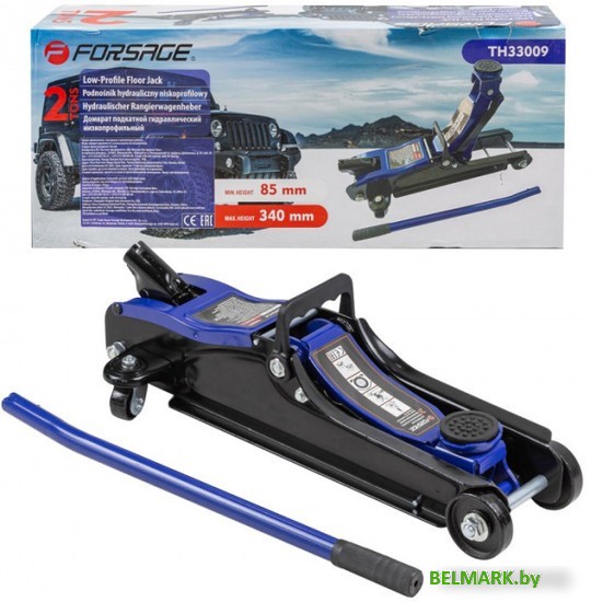 Подкатной домкрат FORSAGE F-TH33009 2т - фото