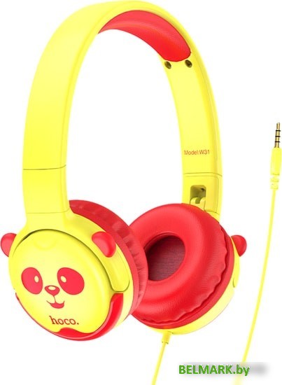 Наушники Hoco W31 (желтый) - фото