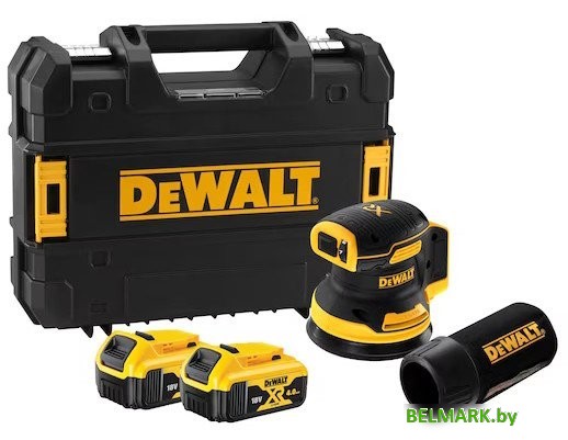 Эксцентриковая шлифмашина DeWalt DCW210P2 (с 2-мя АКБ, кейс) - фото
