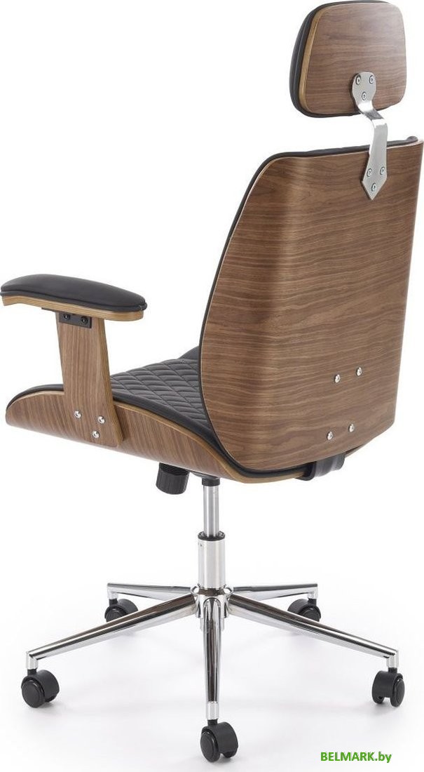 Офисное кресло Halmar Timber (черный/орех) - фото2