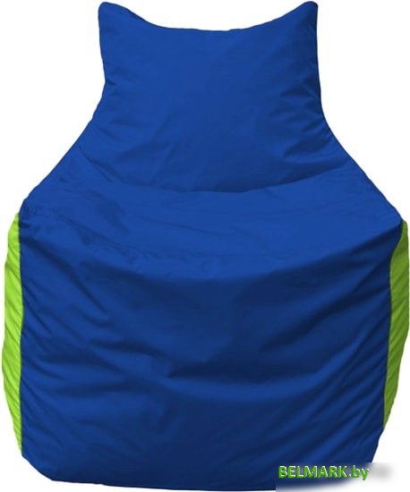 Кресло-мешок Flagman Фокс Ф2.1-119 (синий/салатовый) - фото2