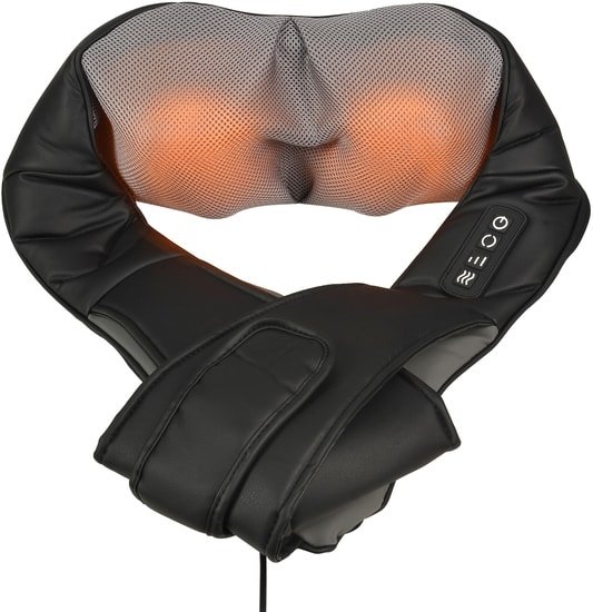Массажер для шеи плеч Planta MSH-500B (черный) - фото2
