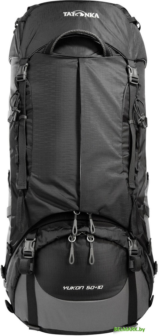 Туристический рюкзак Tatonka Yukon 50+10 1343.100 (черный/серый) - фото2