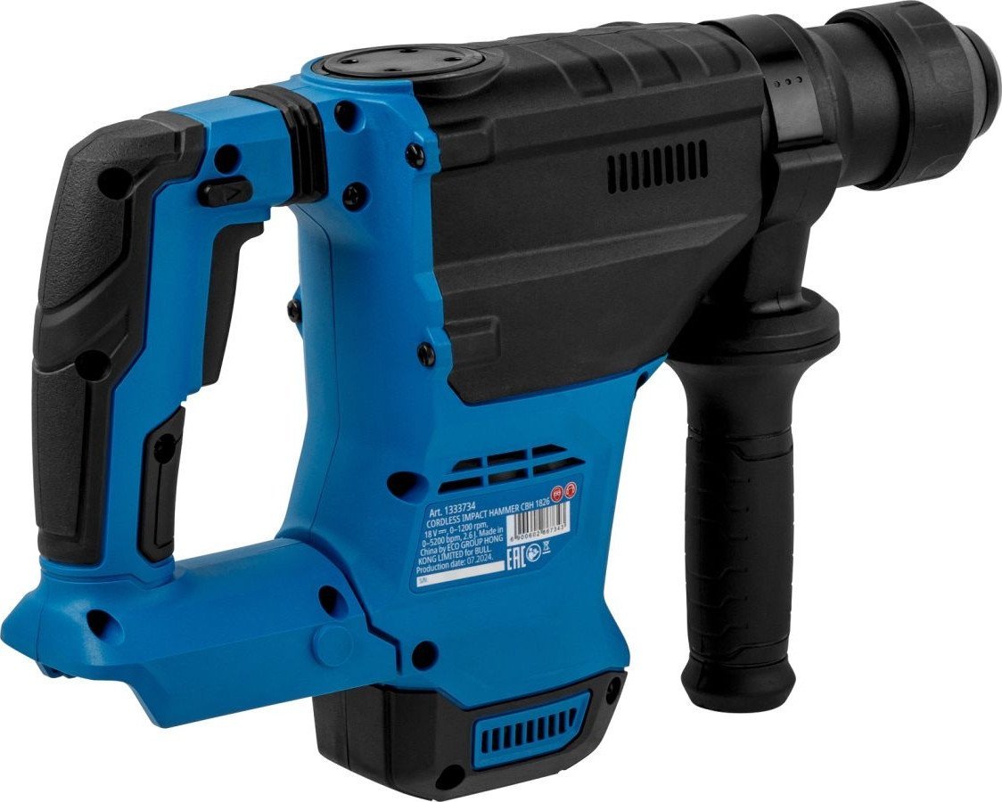 Перфоратор Bull CBH 1826 1333736 (с 2-мя АКБ, кейс) - фото2