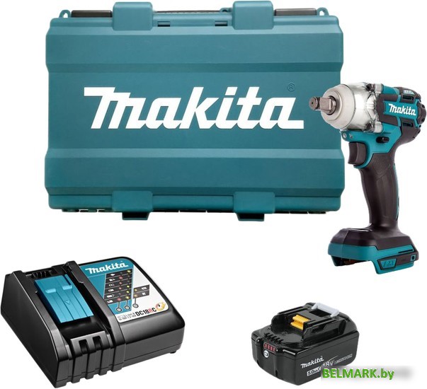 Шуруповерт Makita DTW285RTK (с 1-им АКБ, кейс) - фото