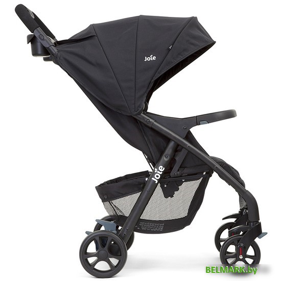 Коляска прогулочная «книга» Joie Muze LX (coal) - фото2