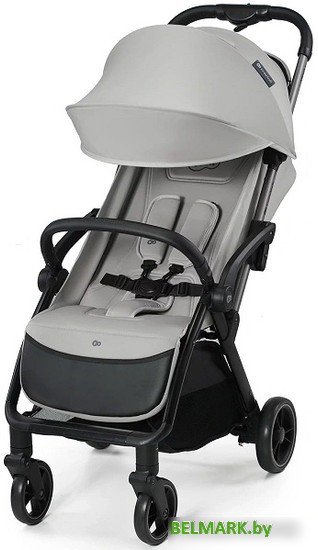 Коляска прогулочная «книга» KinderKraft Apino (серый) - фото