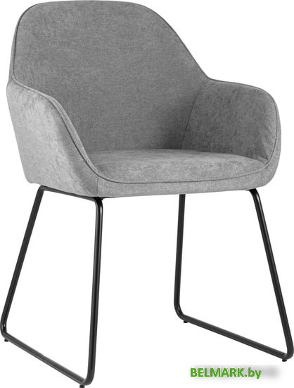 Стул с подлокотниками Stool Group Чак (серый) - фото