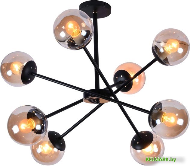 Подвесная люстра Mirastyle MH-10154/8B BK - фото