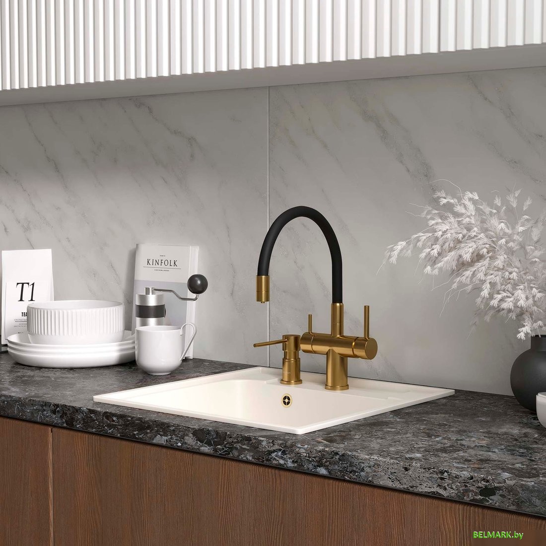 Кухонная мойка Reflexion Etude RF0353WH - фото2