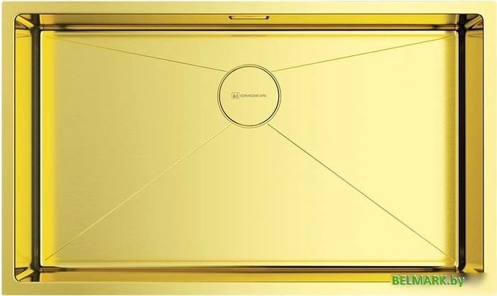 Кухонная мойка Omoikiri Taki 74-U/IF LG (светлое золото) - фото