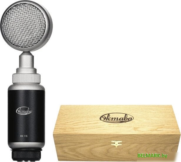 Проводной микрофон Октава МК-115 (с футляром, черный) - фото
