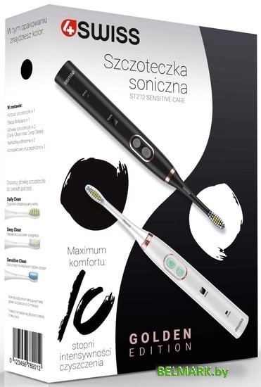 Электрическая зубная щетка 4Swiss Sensitive Care ST212 (черный) - фото2