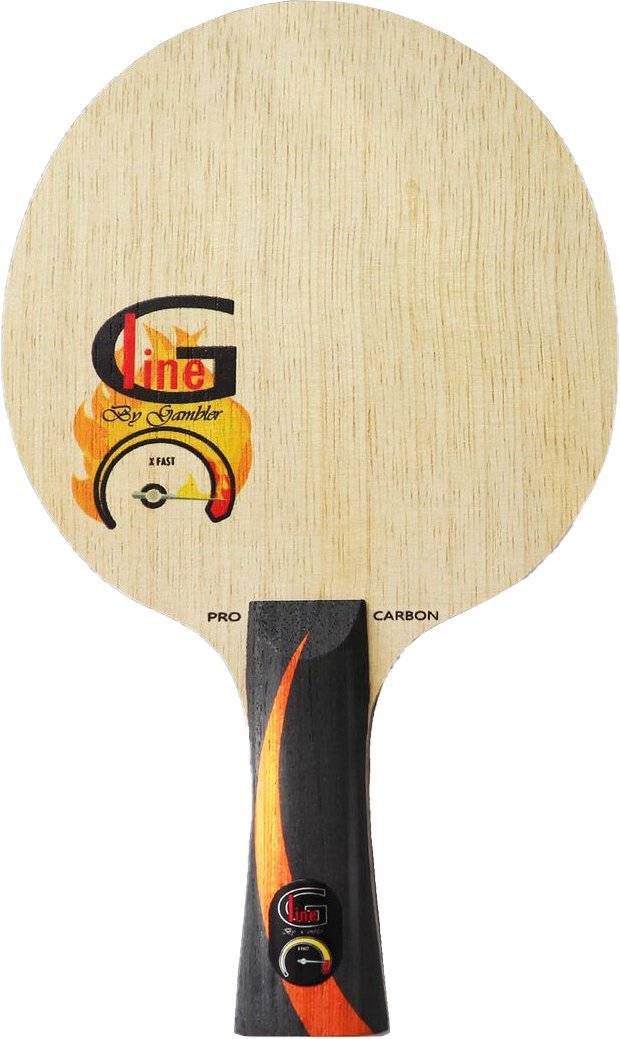 Основание для ракетки Gambler Gline X Fast Carbon Flared GFC-28 - фото