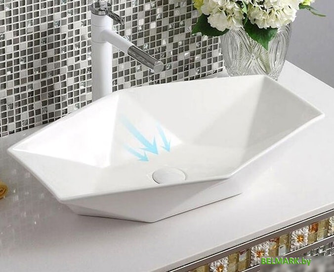 Умывальник Rea Vegas (белый) - фото2