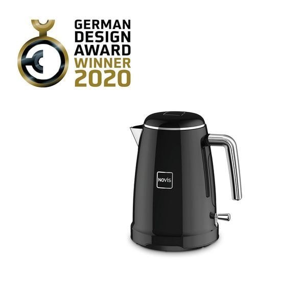 Электрочайник NOVIS Iconic Line K1 (черный) - фото