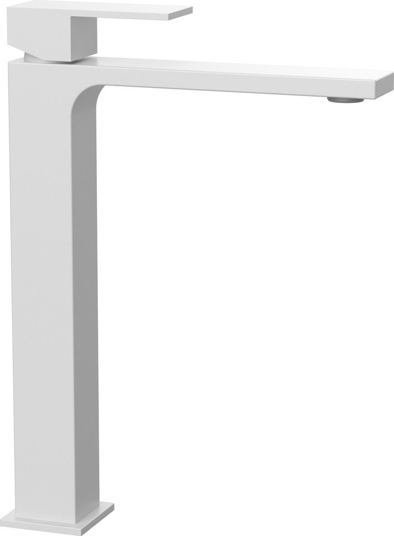 Смеситель Kaiser Cube 01311-4 (белый матовый) - фото