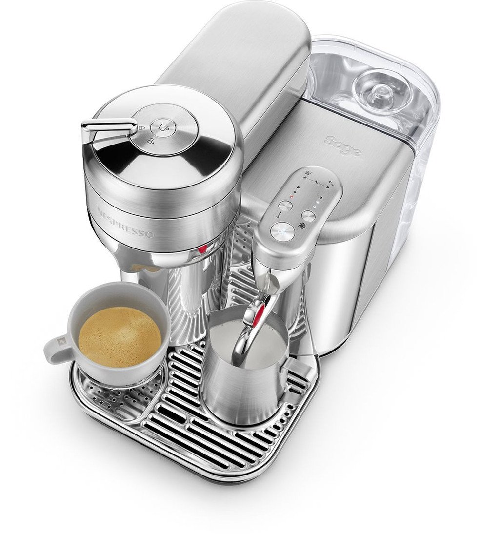 Капсульная кофеварка Nespresso the Vertuo Creatista SVE850BTR - фото2