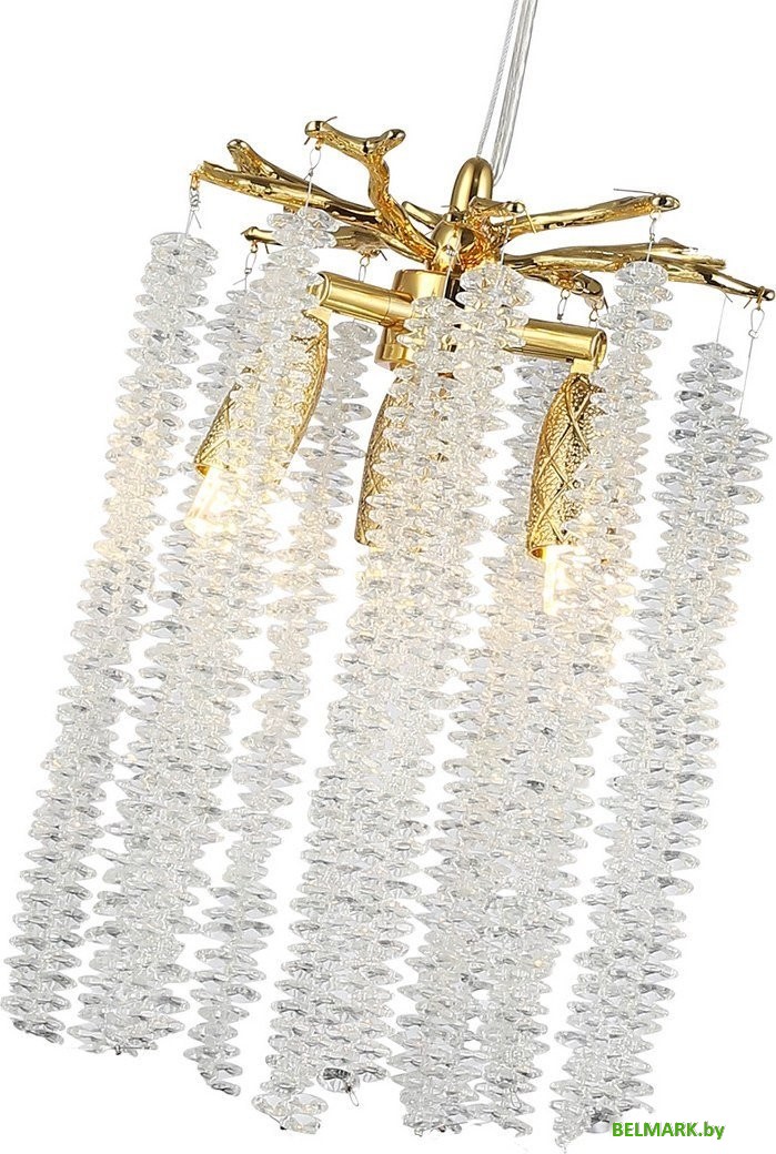 Подвесная люстра Kinklight Шанти 07871-20D.33 (золото) - фото2