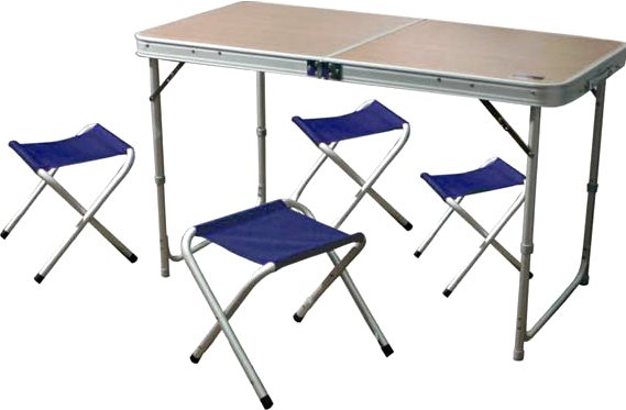 Стол со стульями MonAmi SJ-8812-4 - фото